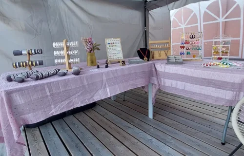 stand marché de créateurs